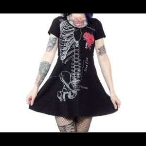 Iron Fist brand Skeleton Dress